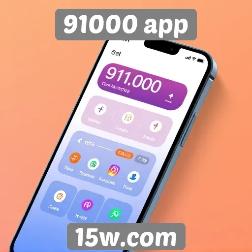 Interface do 91000 app é intuitiva e fácil de usar